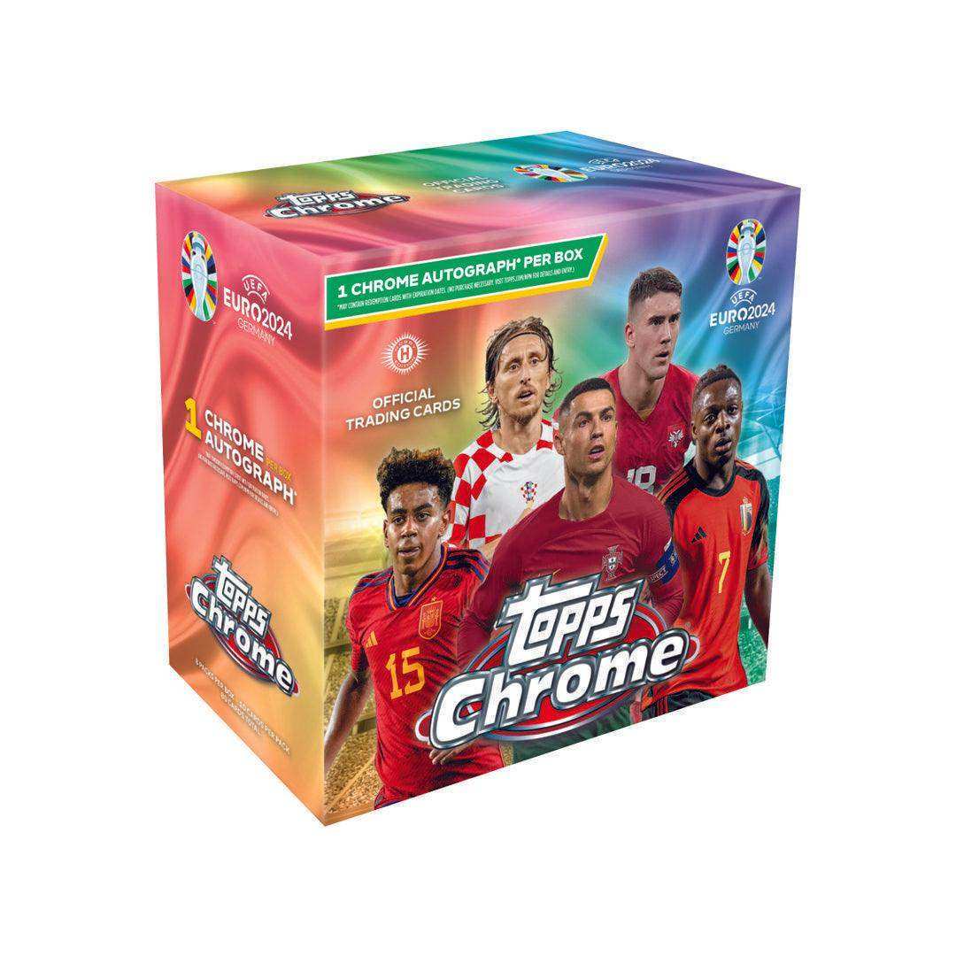 2024 Topps Chrome UEFA Euro '24 Hobby Box