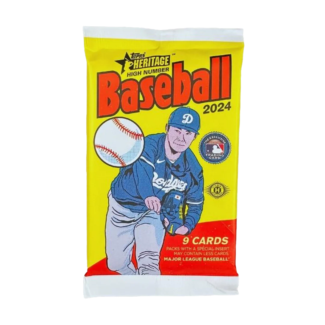 2024 Topps Heritage High Number Baseball Hobby Pack