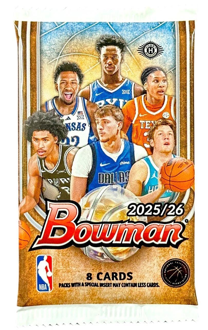 2025-26 Bowman Basketball Hobby Pack