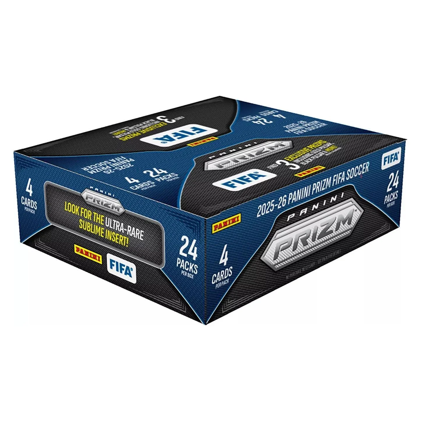 2025-26 Panini Prizm FIFA Soccer 24-Pack Retail Box