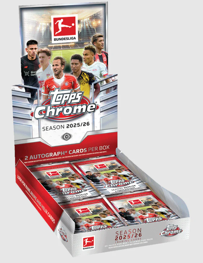 2025-26 Topps Chrome Bundesliga Hobby Box