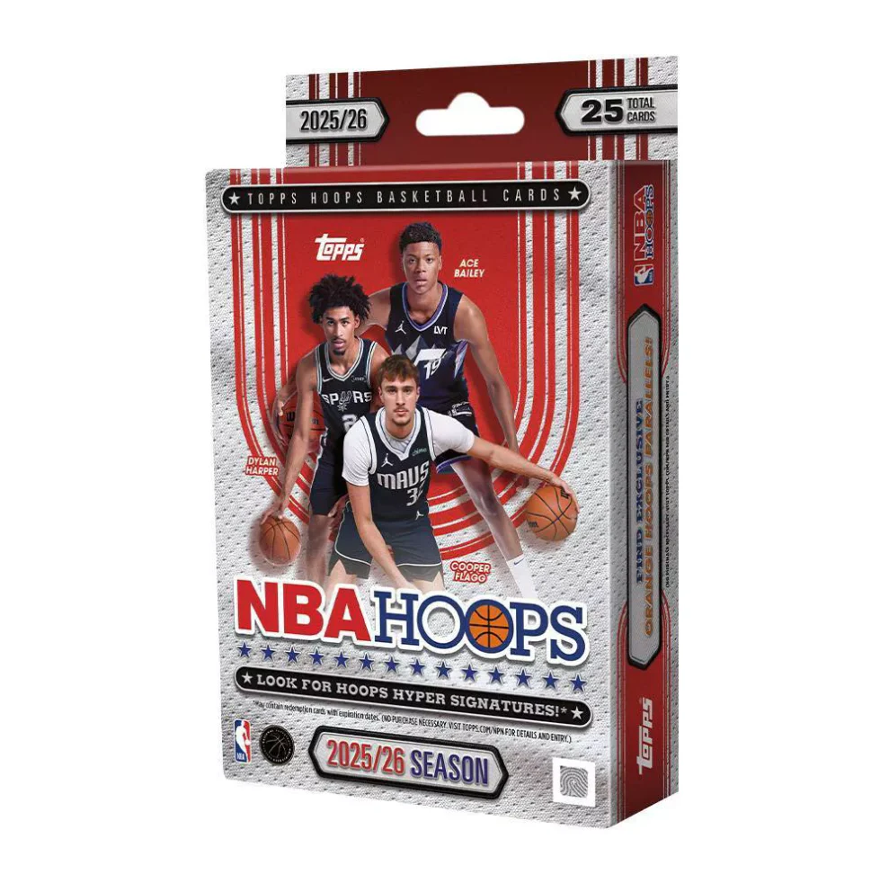 2025-26 Topps NBA Hoops Basketball Hanger Box
