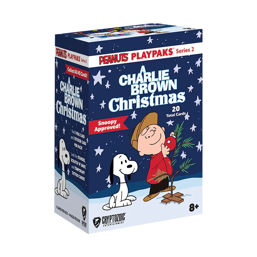 2025 A Charlie Brown Christmas Peanuts Playpacks Blaster Box
