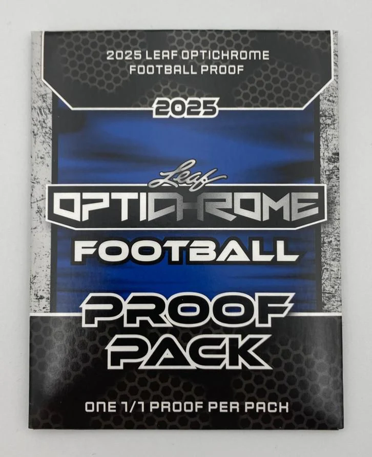 2025 Leaf Optichrome Football Proof Pack