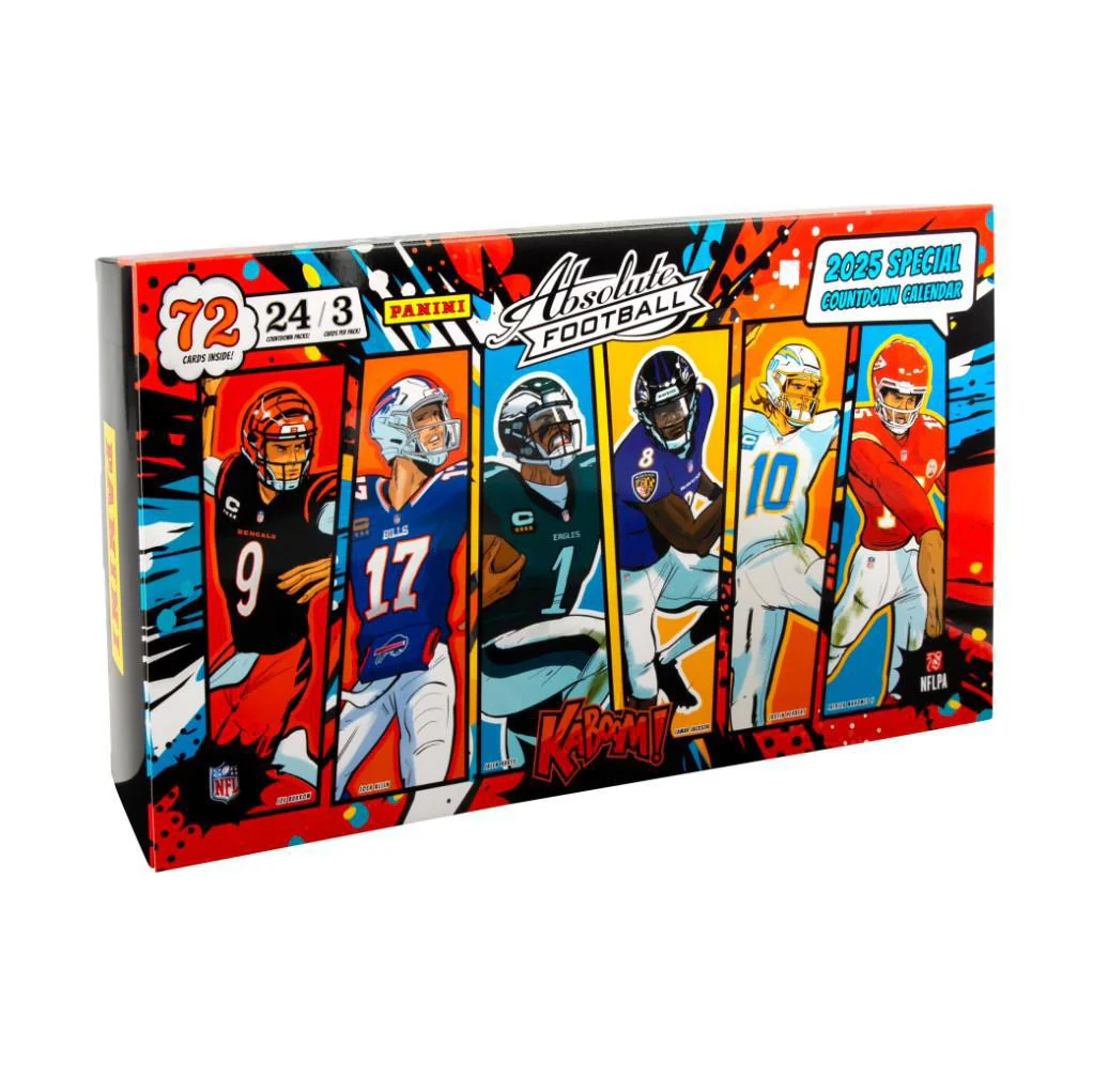 2025 Panini Absolute Football Countdown Calendar