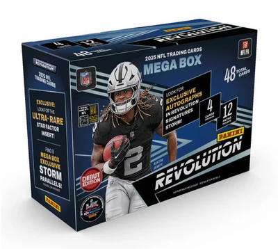 2025 Panini Revolution Football Mega Box