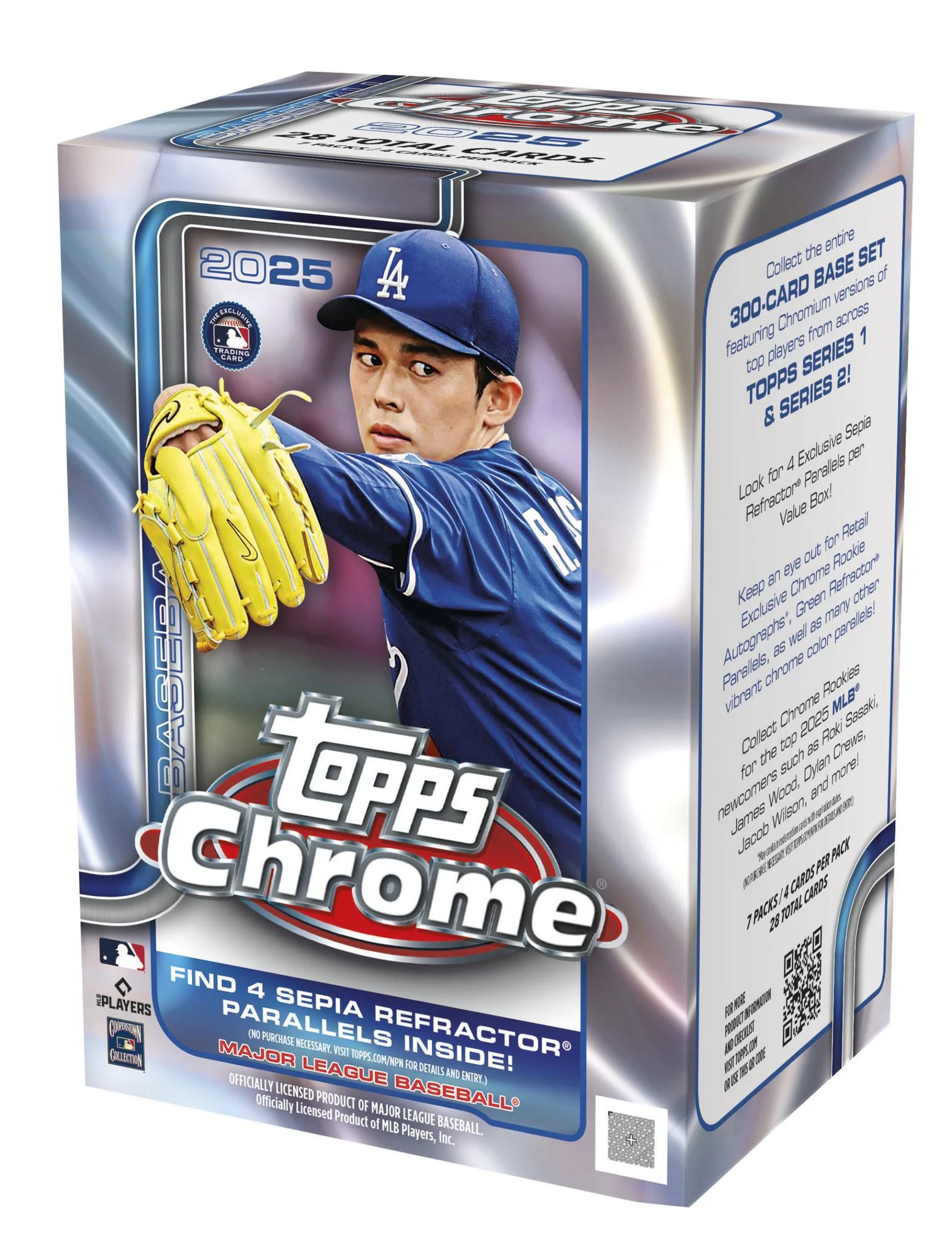 2025 Topps Chrome Baseball Blaster Box