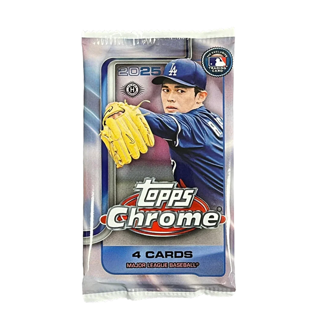 2025 Topps Chrome Baseball Hobby Pack