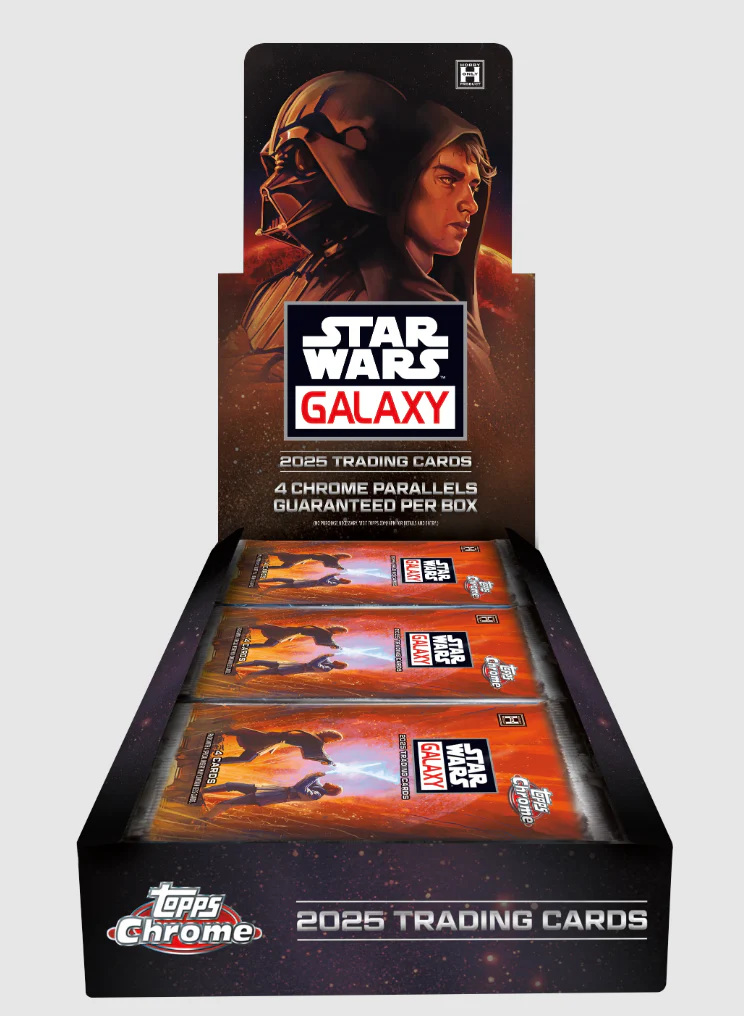 2025 Topps Star Wars Chrome Galaxy Hobby Box