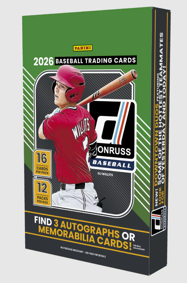 2026 Panini Donruss Baseball Hobby Box