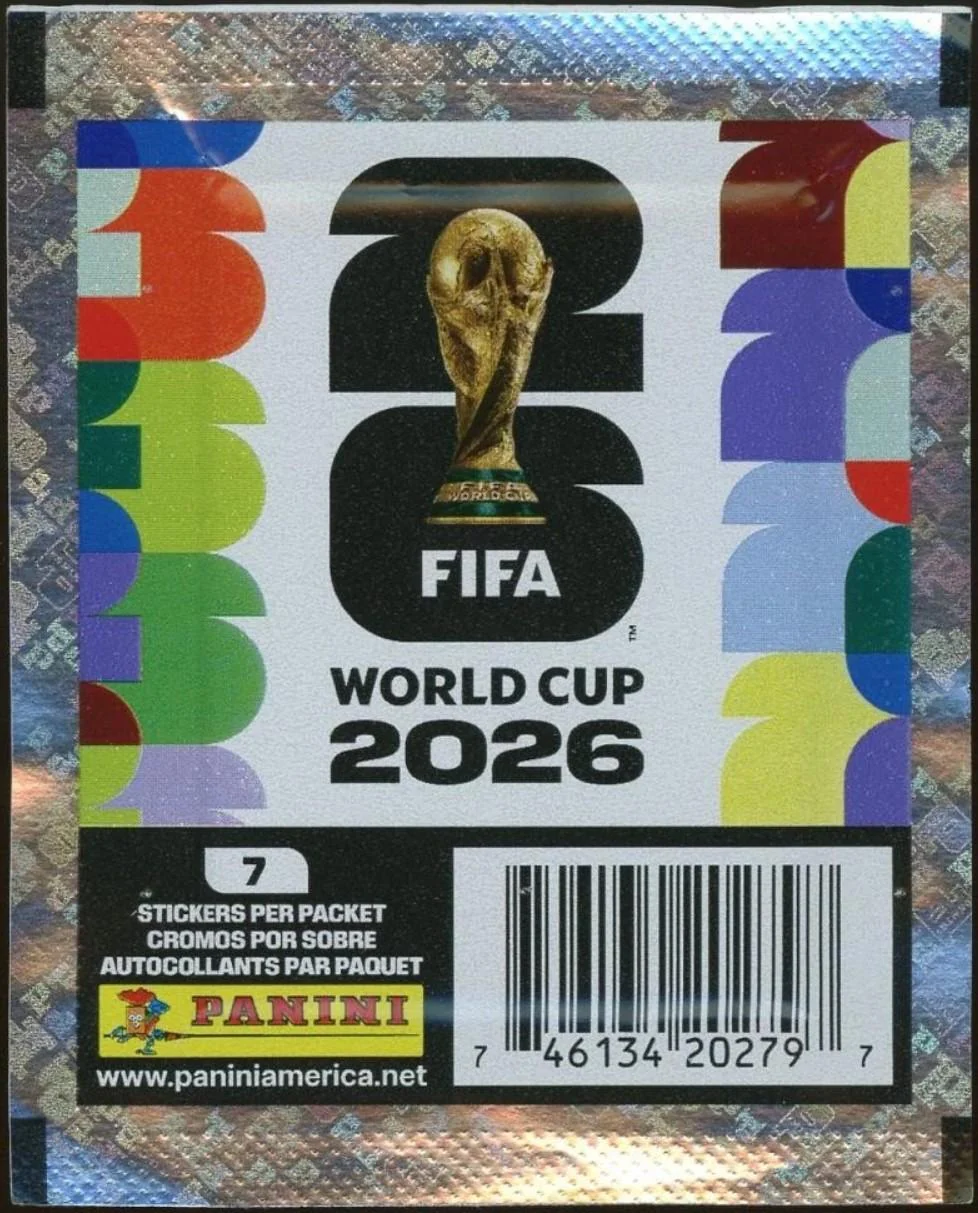 2026 Panini World Cup Soccer Sticker Pack
