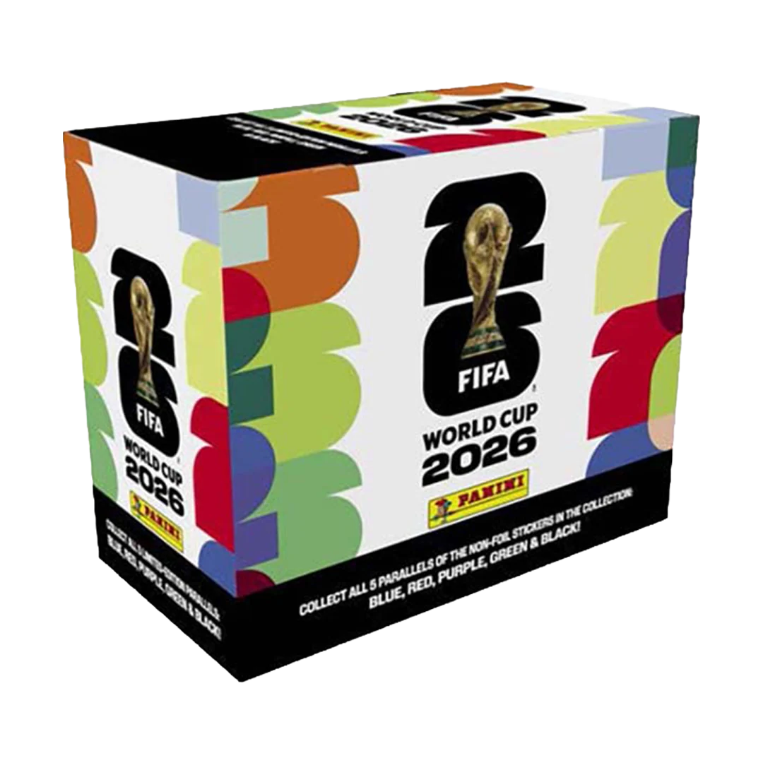 2026 Panini World Cup Soccer Stickers 25-Pack Box