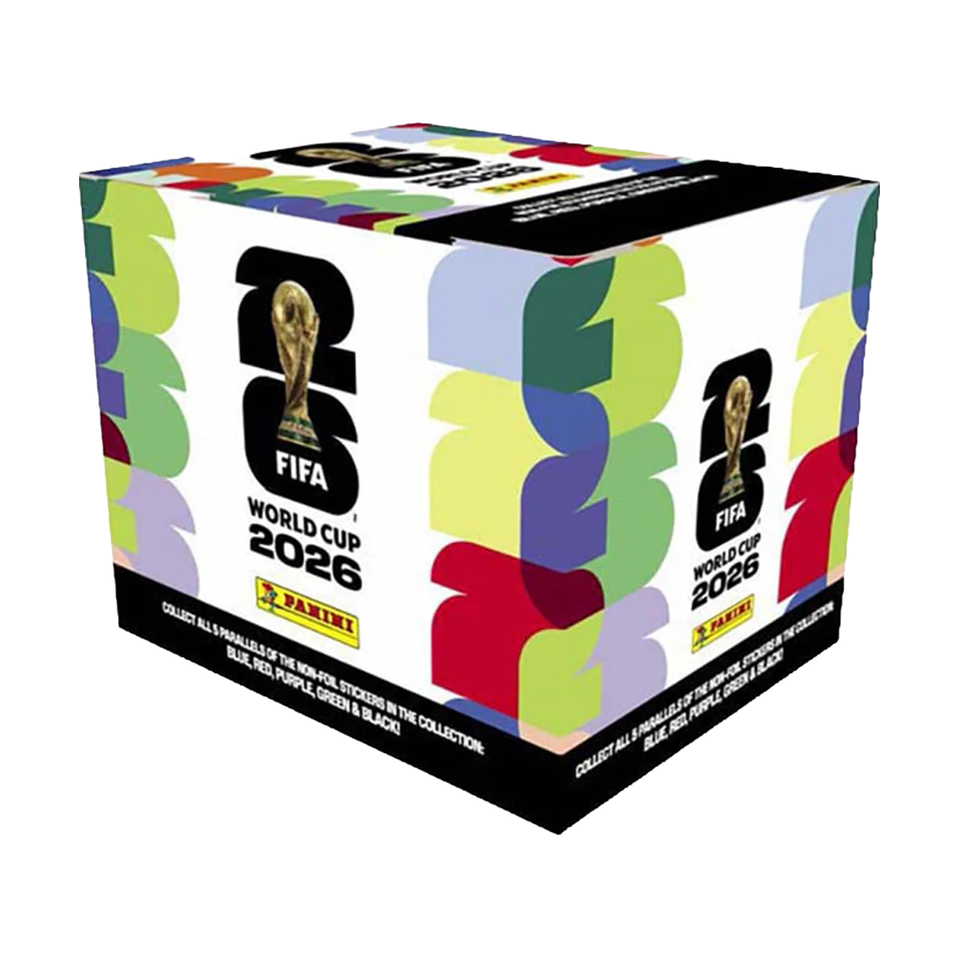 2026 Panini World Cup Soccer Stickers 50-Pack Box