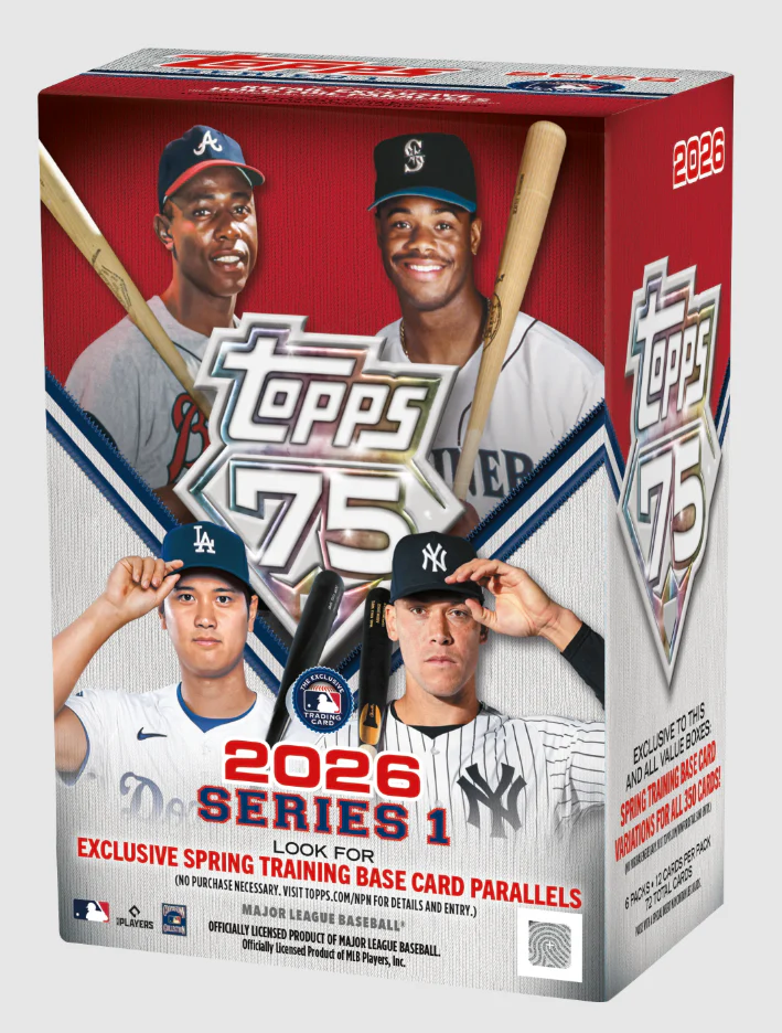 2026 Topps Baseball  Series 1 Blaster Box