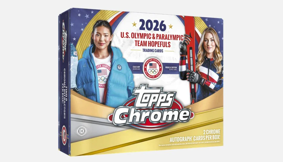 2026 Topps Chrome U.S. Winter Olympics Hobby Box