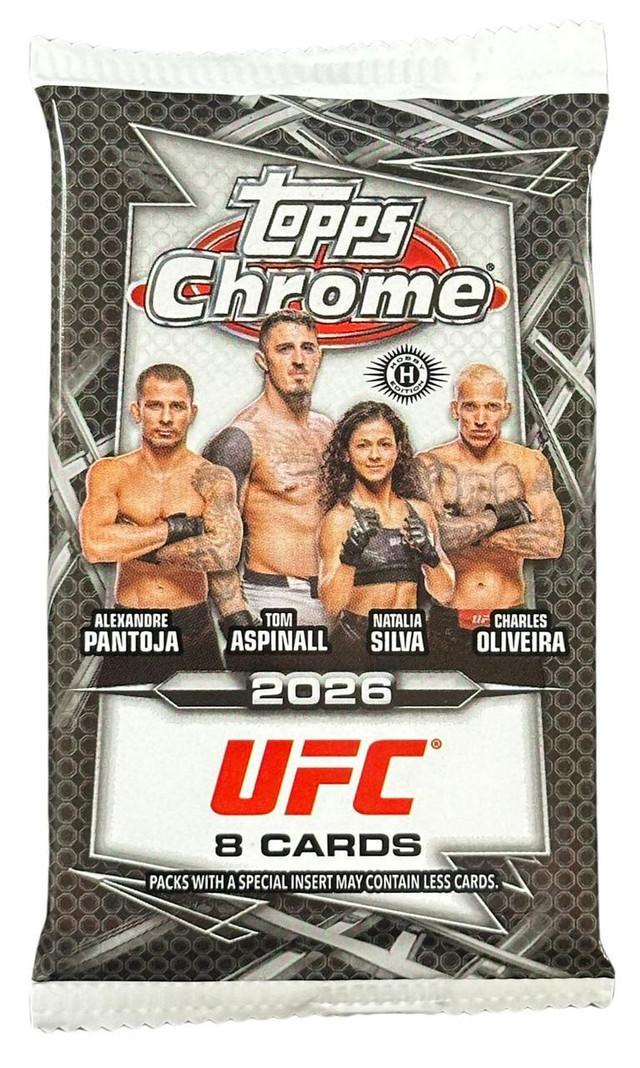 2026 Topps Chrome UFC Hobby Pack