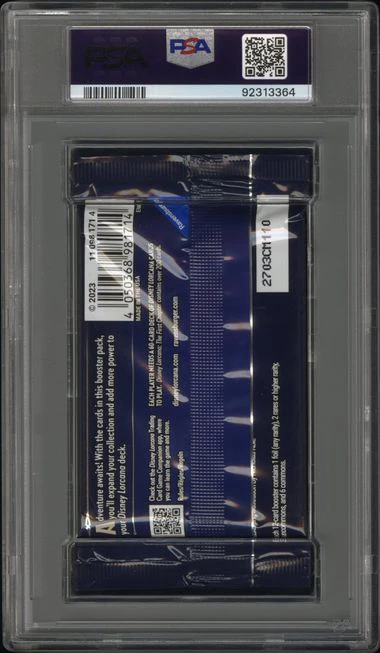 2023 Lorcana The First Chapter EN01 PSA 10 Sequential Pack Artwork Set - Image 4