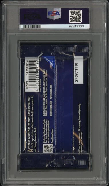 2023 Lorcana The First Chapter EN01 PSA 10 Sequential Pack Artwork Set - Image 4