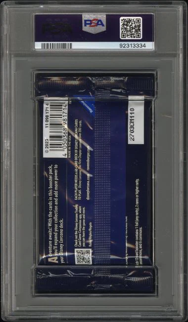 2023 Lorcana The First Chapter EN01 PSA 10 Sequential Pack Artwork Set - Image 6