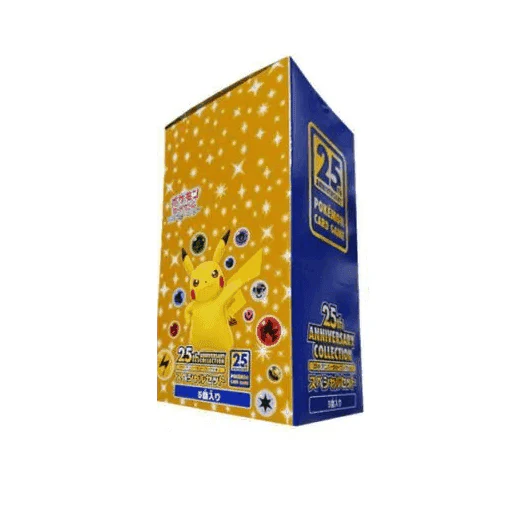 25th Anniversary Collection Special Japanese Pokemon Set Display