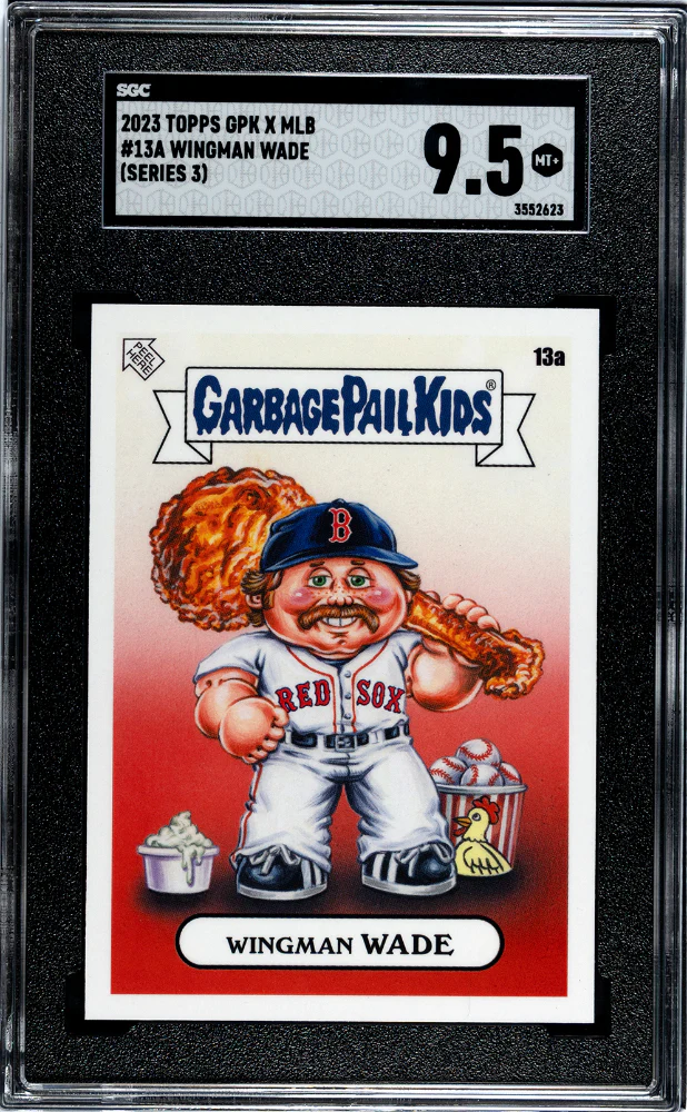 WINGMAN WADE #13A 2023 TOPPS GPK X MLB (SERIES 3) SGC 9.5 MT+