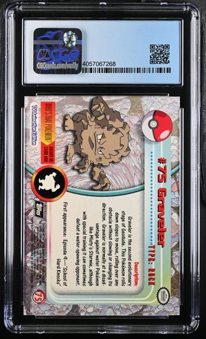 GRAVELER SERIES 1 SECOND PRINT #75 1999 ENGLISH CGC 9 - Image 2