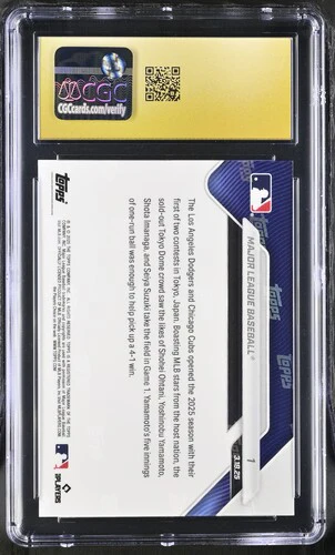 2025 MAJOR LEAGUE BASEBALL NOW 1 CGC PRISTINE 10 - Image 2