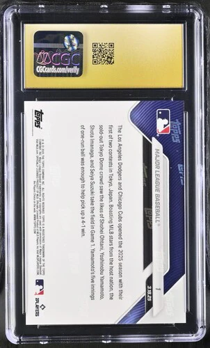 2025 MAJOR LEAGUE BASEBALL NOW 1 CGC PRISTINE 10 - Image 2