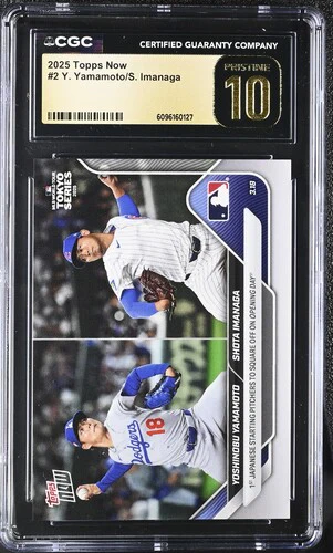 2025 Y. YAMAMOTO/S. IMANAGA NOW 2 CGC PRISTINE 10