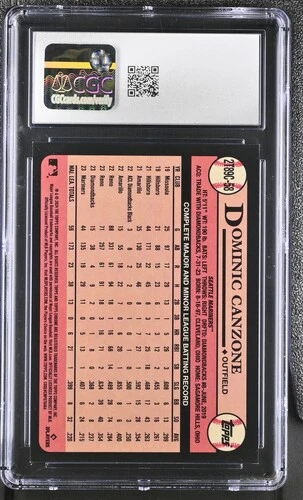 2024 DOMINIC CANZONE #BLUE 89 SILVER PACK 2T89C-58 CGC GEM MINT 10 - Image 2