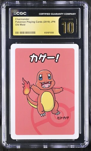 CHARMANDER OLD MAID 2019 JPN CGC PRISTINE 10