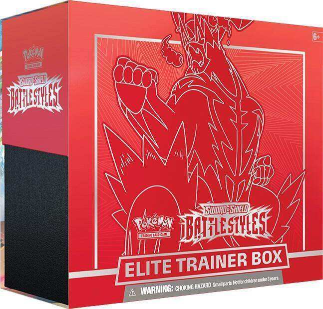 Battle Styles Pokemon Elite Trainer Box