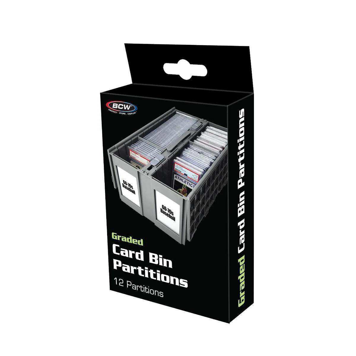 BCW Card Bin Partitions
