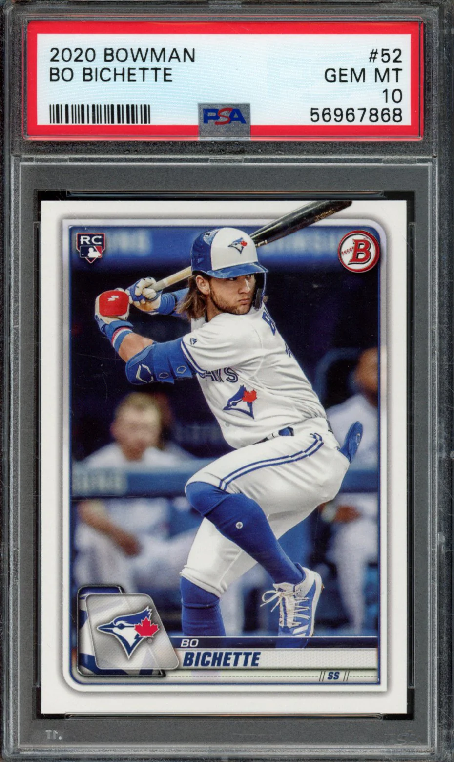 BO BICHETTE | 2020 BOWMAN | PSA GEM MT 10