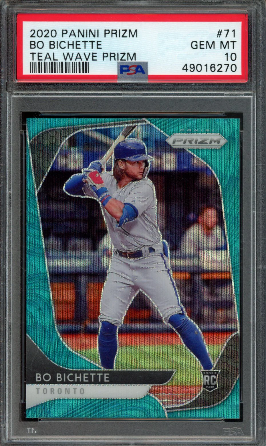 BO BICHETTE | 2020 PANINI PRIZM | PSA GEM MT 10