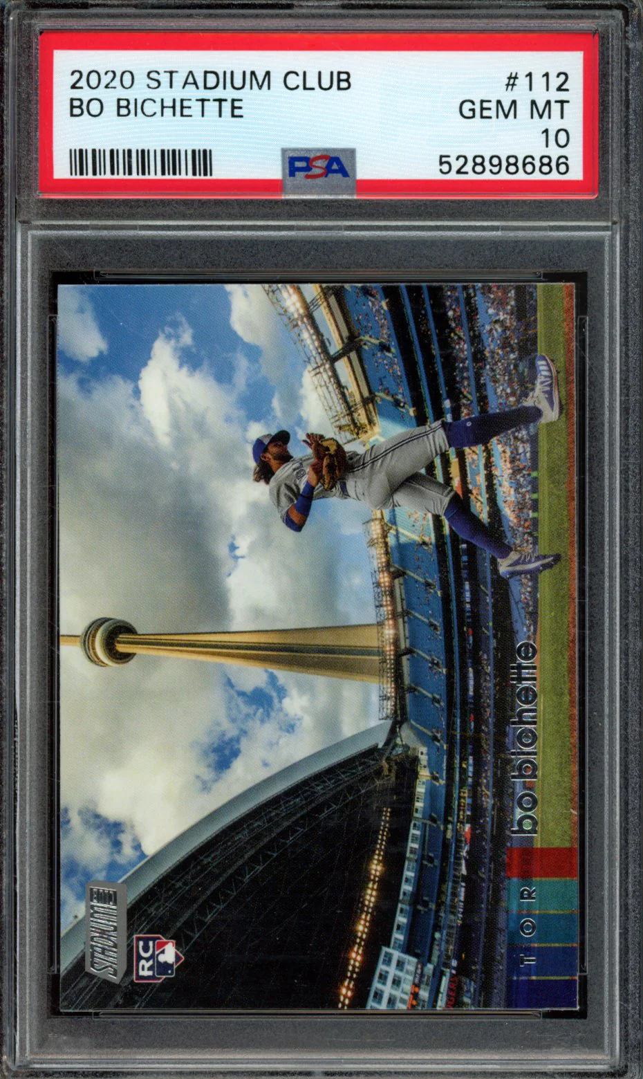 BO BICHETTE | 2020 STADIUM CLUB | PSA GEM MT 10