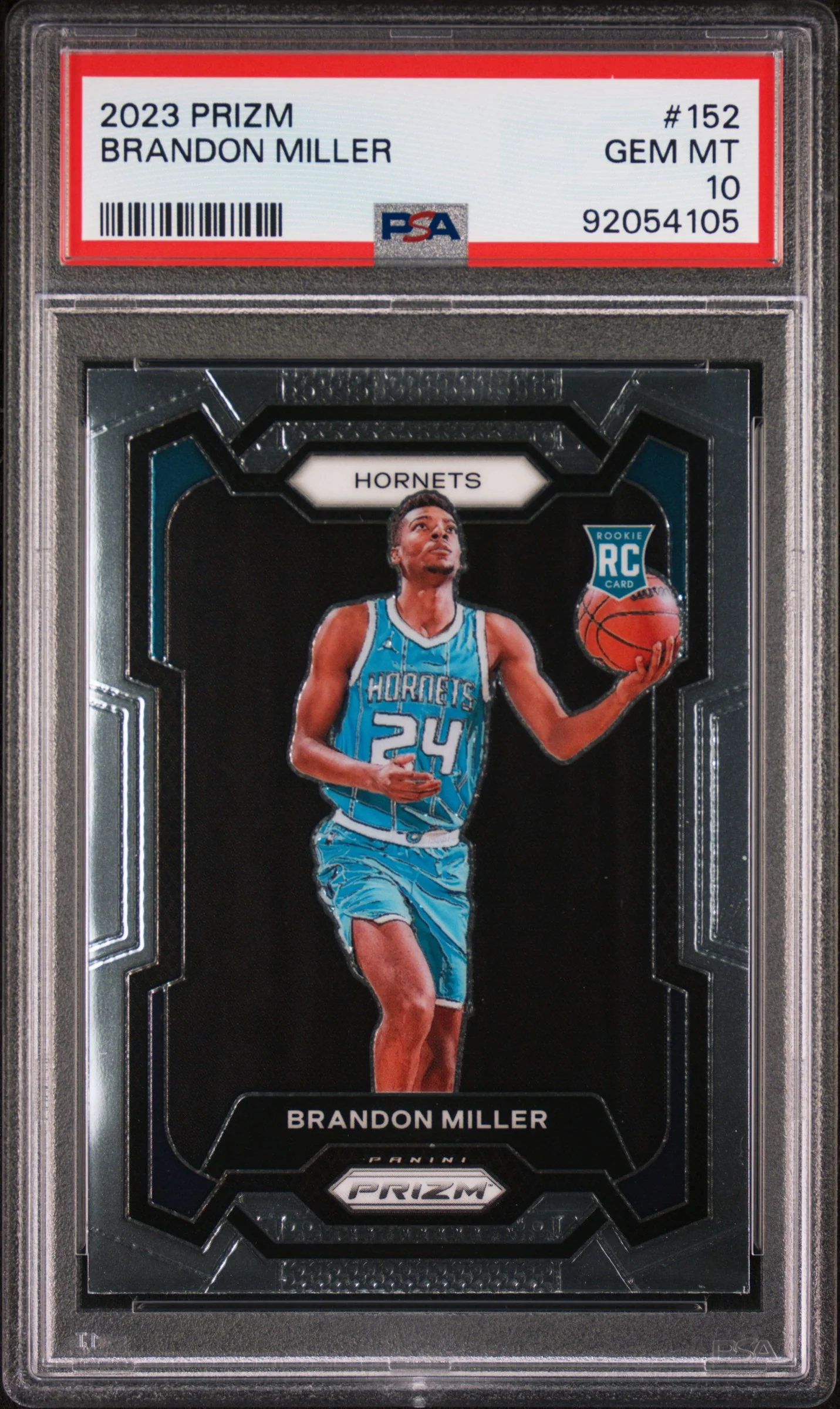 BRANDON MILLER | 2023 PANINI PRIZM 152 | PSA GEM MT 10