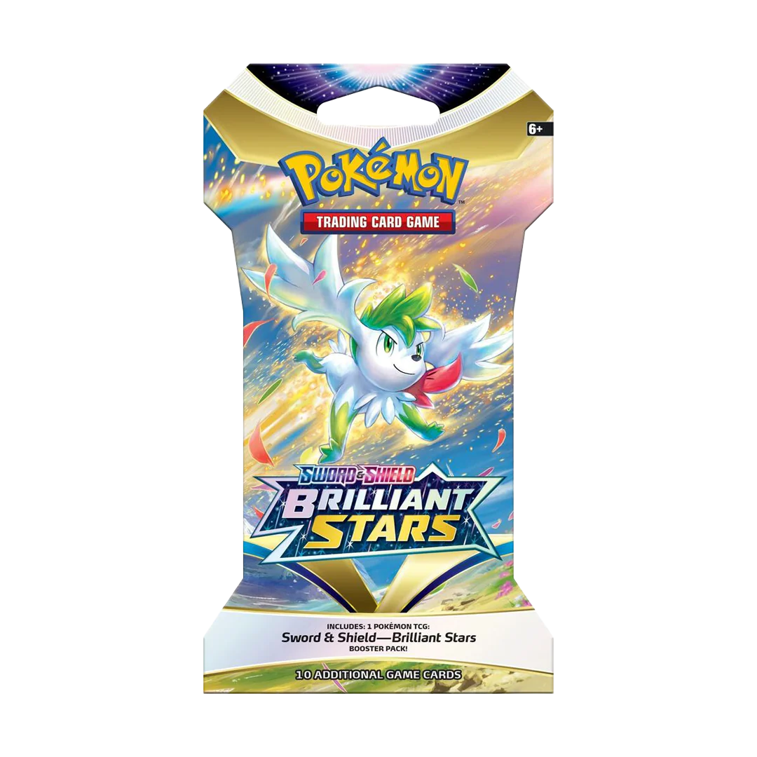 Brilliant Stars Sleeved Pokemon Booster Pack