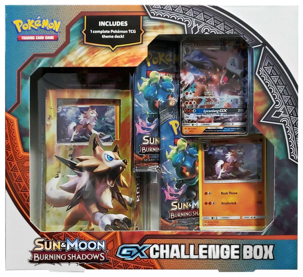 Burning Shadows GX Challenge Pokemon Box