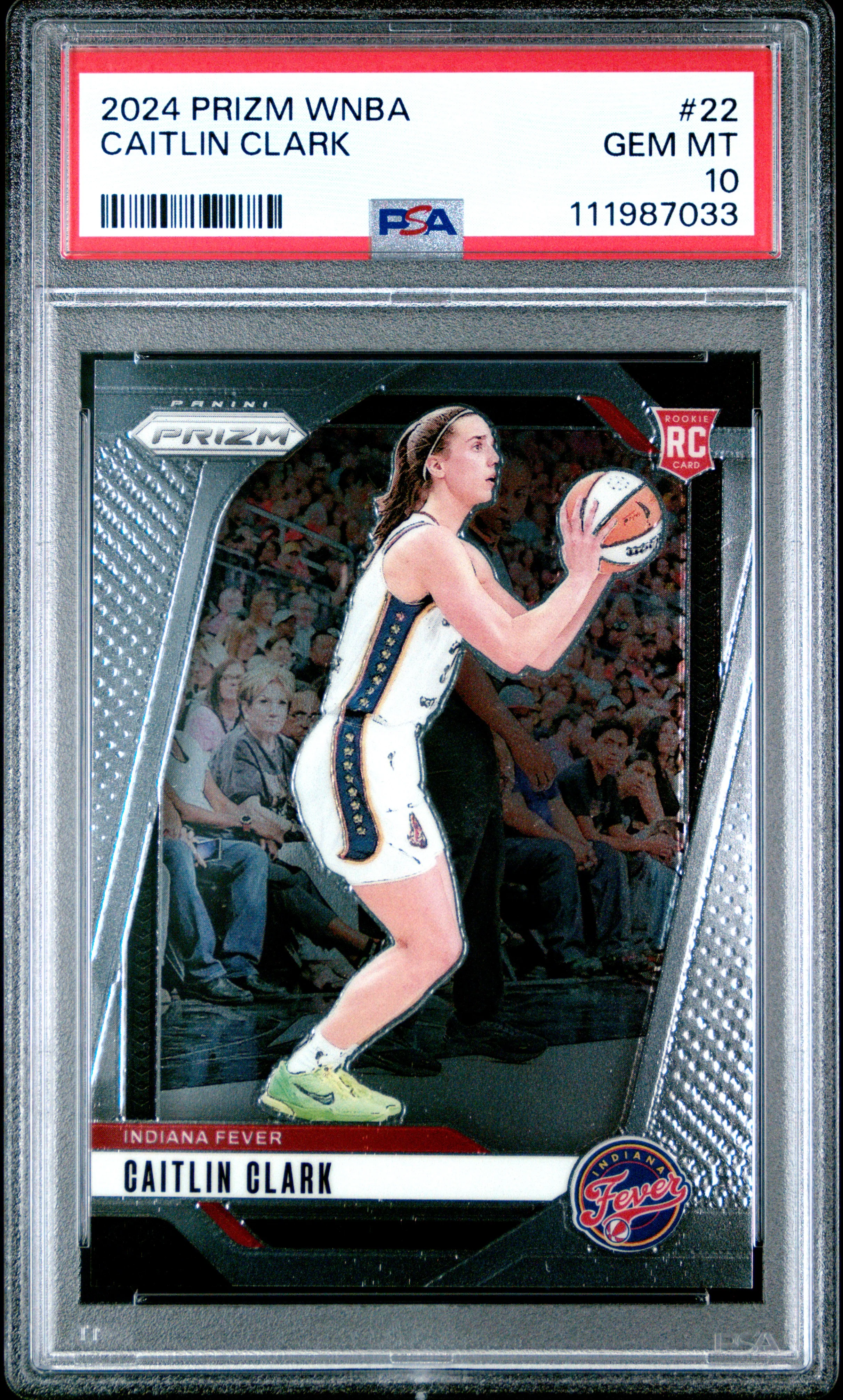 CAITLIN CLARK | 2024 PANINI PRIZM WNBA 22 | PSA GEM MT 10