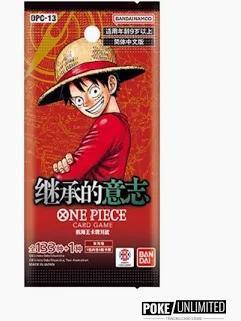 Carrying On His Will Chinese One Piece Booster Pack (OPC-13)