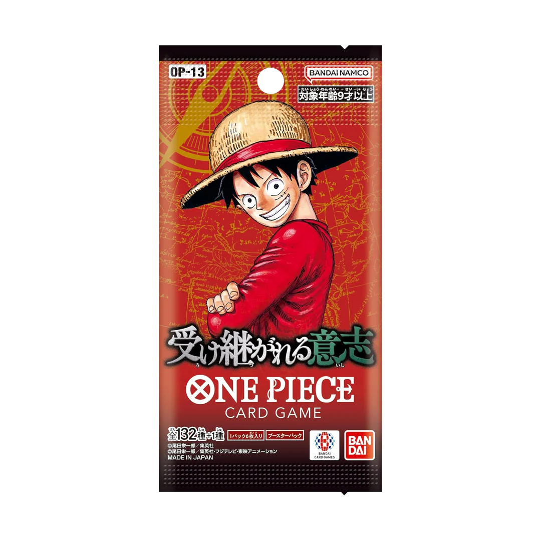 Carrying On His Will Japanese One Piece Booster Pack