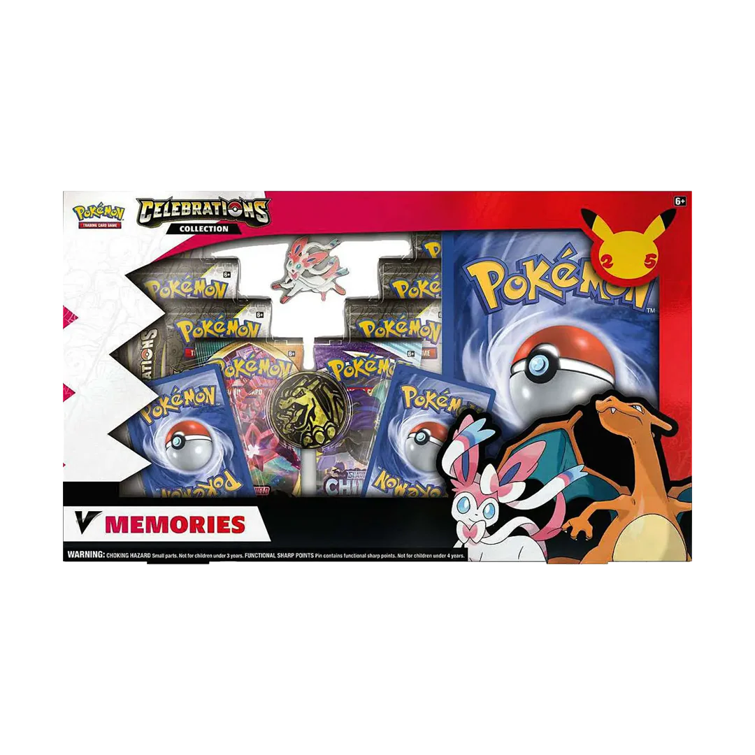 Celebrations Collection V Memories Pokemon Box