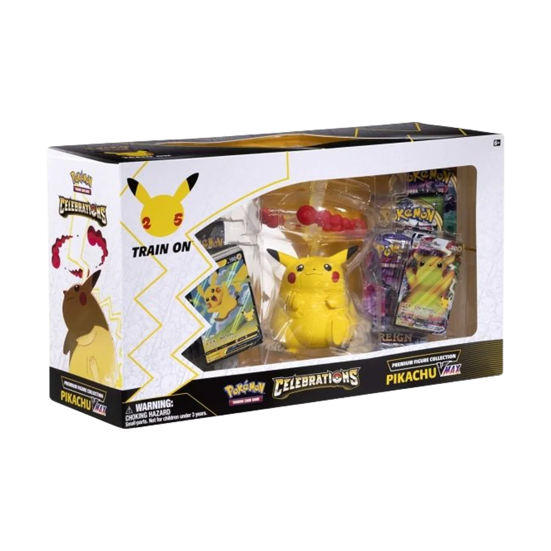 Celebrations Pikachu Vmax Premium Figure Pokemon Collection