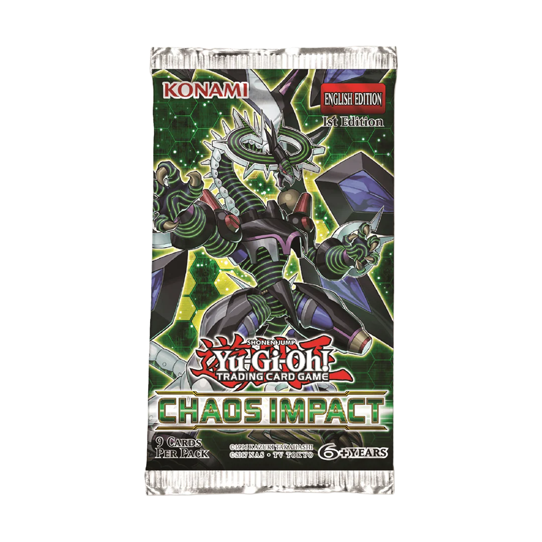 Chaos Impact 1st Edition Yu-Gi-Oh Booster Pack
