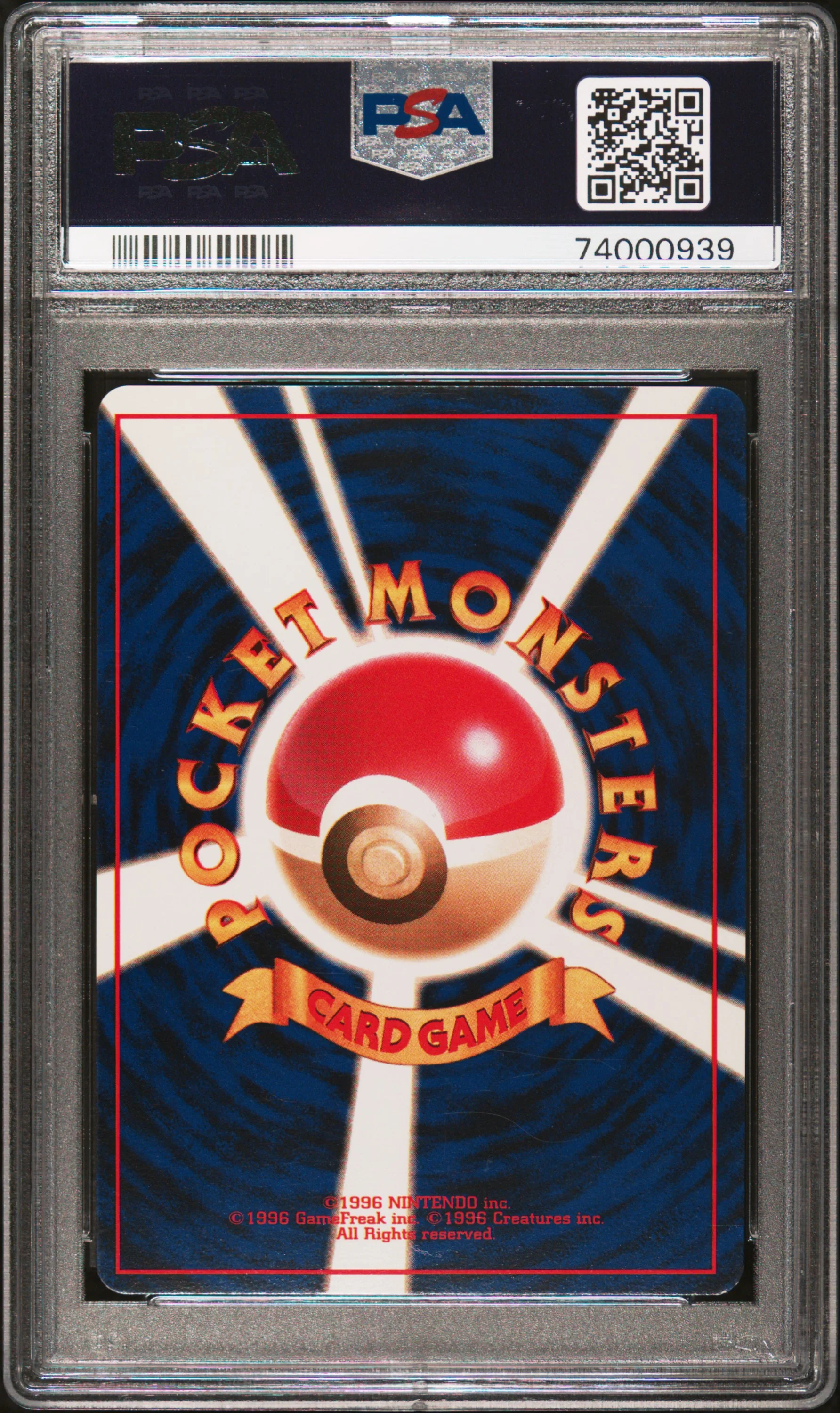 CHARIZARD-HOLO | 1996 POKEMON JAPANESE BASIC 6 | PSA MINT 9 - Image 2