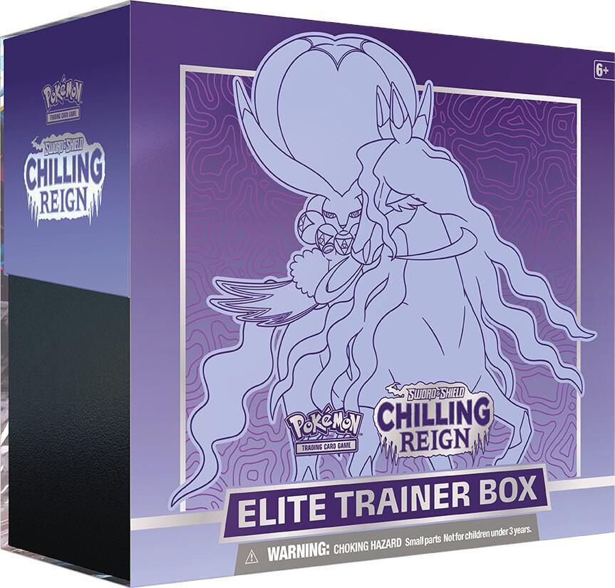 Chilling Reign Pokemon Center Elite Trainer Box