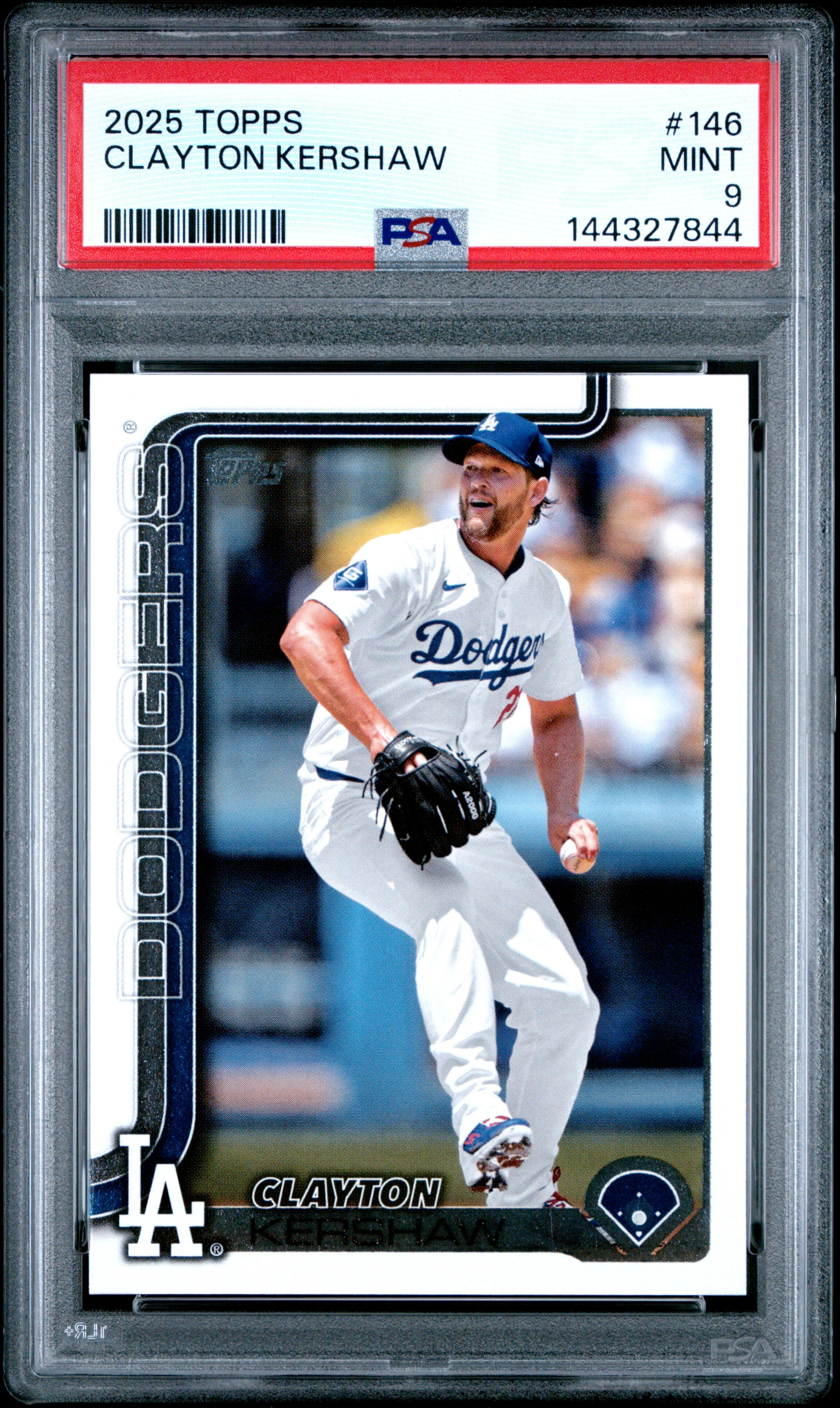 CLAYTON KERSHAW | 2025 TOPPS 146 | PSA MINT 9