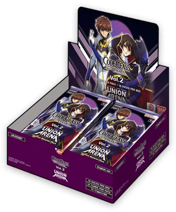 Code Geass: LeLouch of the Rebellion Vol. 2 Union Arena Booster Box