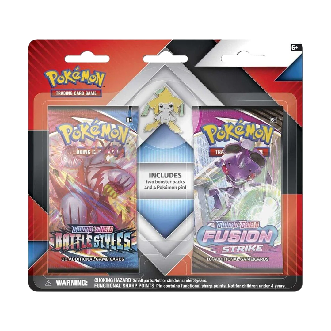 Collector's Pin & 2 Pokemon Booster Packs - Image 4